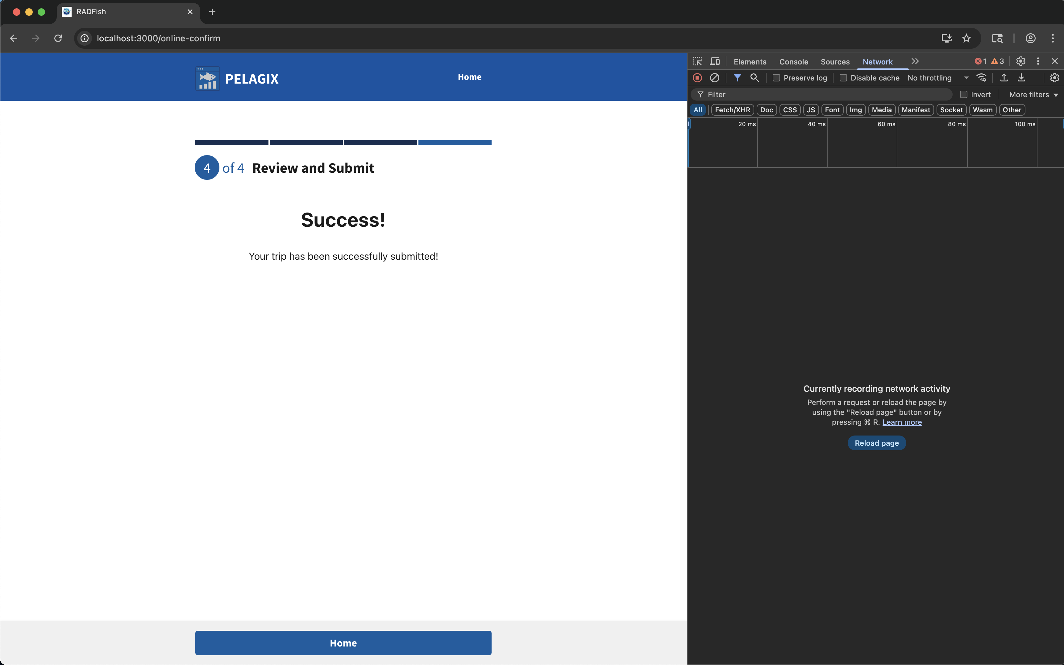 Success Page